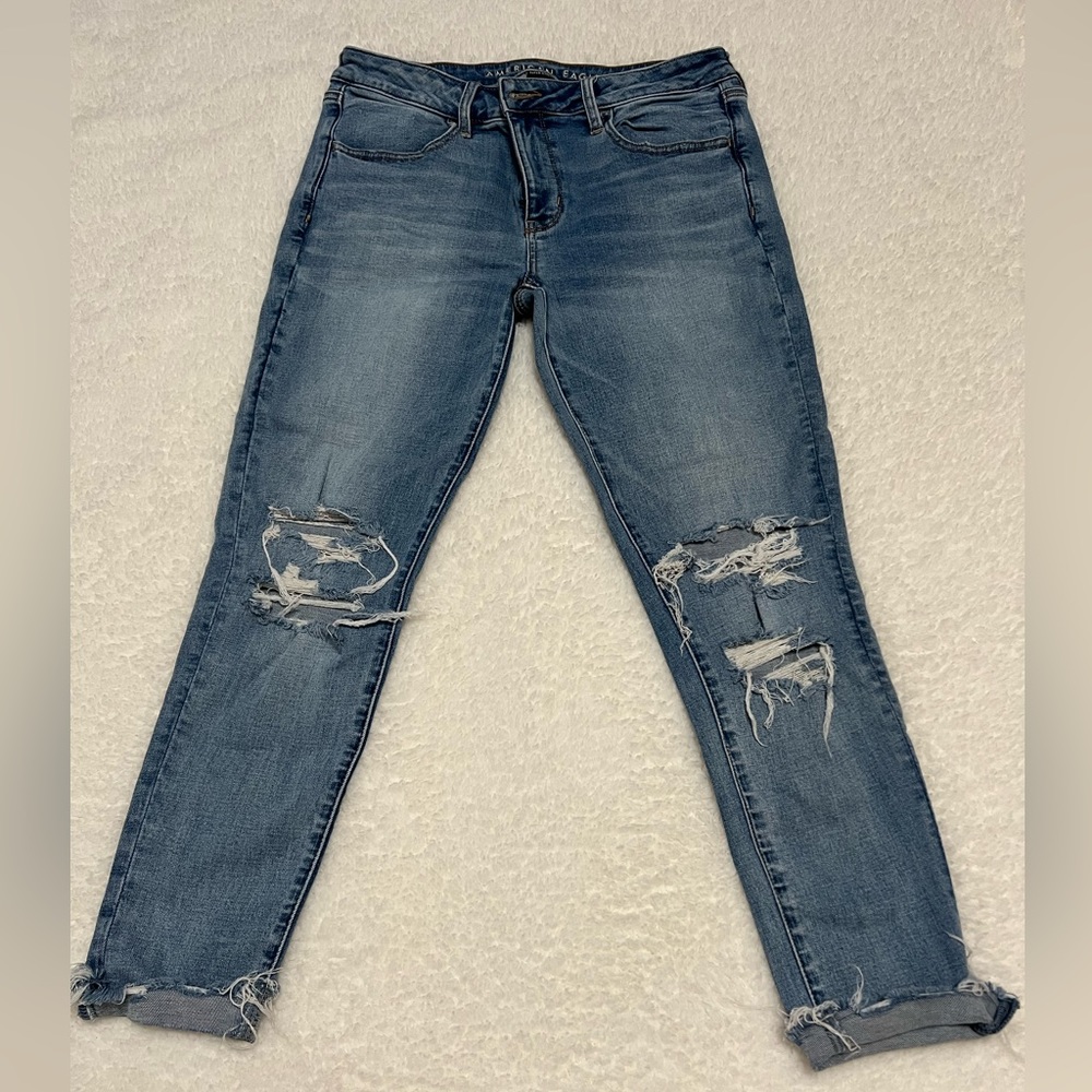 American Eagle jeans.